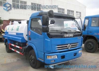 China Dongfeng Duolika 4 X 2 5000 L Storage Water Tanker Truck 100 hp 2 Axles for sale
