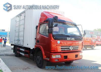 China 5 T - 8 T 4x2 Dongfeng Refrigerator Van Truck 88 kilovatio/120 HP LHD/RHD en venta