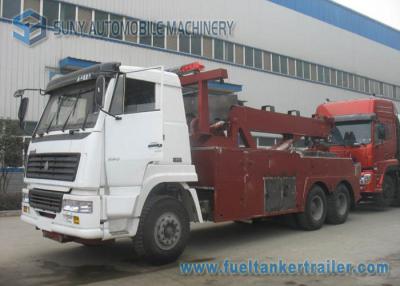 China 10 Wheeler Styer King Independent Heavy Duty Wrecker Tow Truck With 35 Ton Boom Capacity for sale
