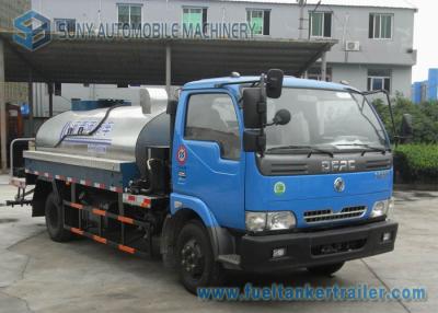 China Furuika 2 Axles 4000 L Bitumen container semi trailer Dongfeng Chassis for sale