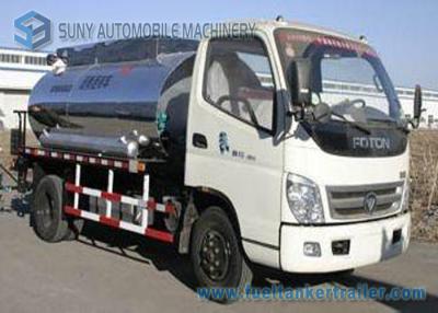 China Foton 2000 L - 4000 L pequeño camión 95hp de la distribución del asfalto del betún en venta
