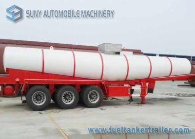 China V Shape Chemical Oil Tank Trailer 3 Axles 20000 L Acid Tank Semi Trailer for sale