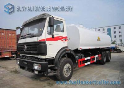 China North Benz 6x4 Chemical Tanker Truckr Carbon Steel  22000 L Fuel Tanker Truck for sale