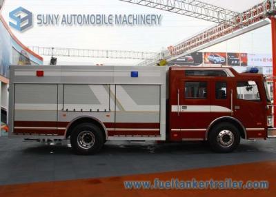China FAW 4x2 8000L Water Fire Fighting Vehicle 270hp Double Row Cabin for sale