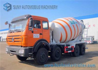 China Beiben 8x4 concrete mixing truck NG80 Cab Weichai 336hp Engine for sale