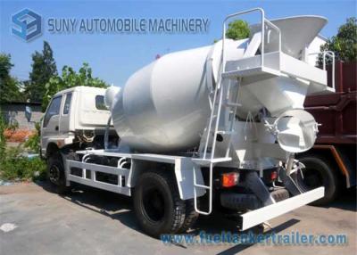 China 6 Cbm T Vrachtwagen 4100 van de Konings Concrete Mixer MM. Wielbasis Yuchai 130 PK-Motor Te koop
