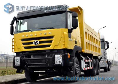 China 250kw / 340hp Heavy Duty Dump Truck IVECO HONGYAN GENLYON 6x4 Dump Truck 40 T for sale