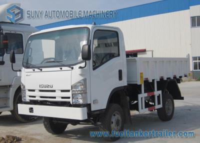 중국 5 T ISUZU 4x2 작은 덤프 트럭 모든 손 운전사 139 kw/190 마력 판매용