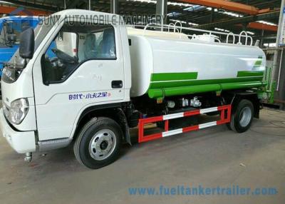 China Foton 3000L Carbon Steel Construction Water Truck / Stainless Steel Water Truck for sale