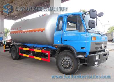 China 12000L Lpg Tanker Truck  / Lpg Gas Tanker Truck 1mm Rust Thickness For Lpg Cylinder for sale