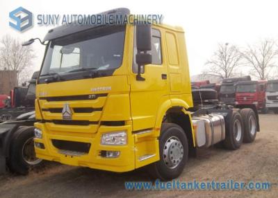 China 6x4 Prime Mover 371 HP Sinotruk HOWO Tractor Truck HC16 Axle ISO CCC Listed for sale