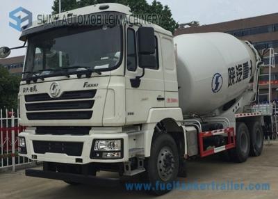 中国 白いコンクリートの混合の輸送のトラック8の立方メートルSHACKMAN 6X4のトラック 販売のため