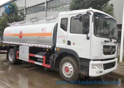 China 12m3 Stainless Steel Tanker Trailers , Small Fuel Tanker Truck 80 Km/H Max Speed for sale