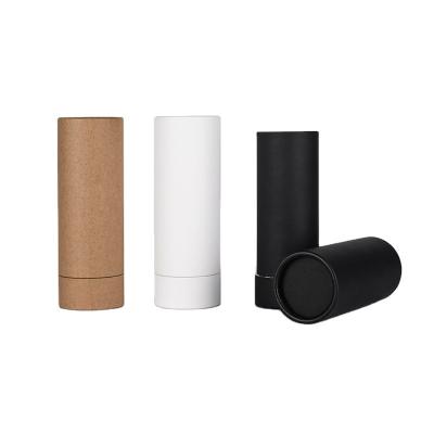 China Push Up Eco Friendly Kraft Packaging , Blister Biodegradable Chapstick Tubes for sale