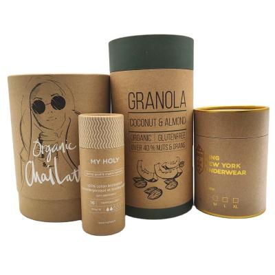 China Multiusage Paper Tube Packaging For Food EVA Inserted Recyclable Oilproof for sale