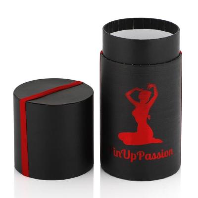 China Hotstamping Cardboard Cosmetic Box , Blister Inserted Paper Lipstick Tubes for sale