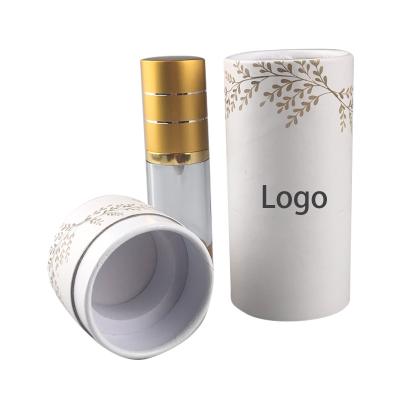 China Custom Perfume Packing Box Cosmetic Paper Tube Packaging Recyclable for sale