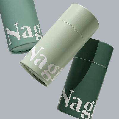 China Biodegradable Apparel Round Cylinder Underwear T-shirts Tube Packaging for sale