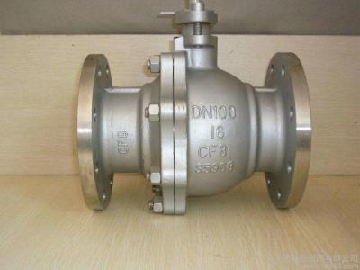 China Fire - Resistant Stainless Steel Floating Ball Valve Adjustable 316 Ss Ball Valve for sale