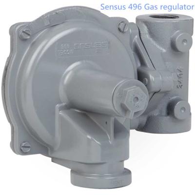 China Domestic Two Stage Gas Regulator High Precision Durable Cast Iron Body Sensus 496 Model for sale