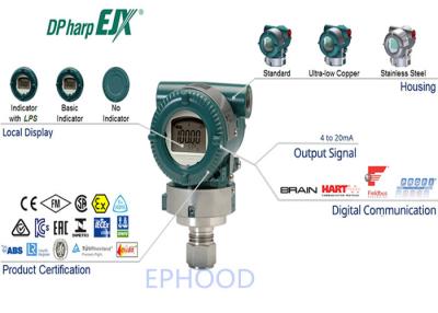 China Industrieller Differenzdruck-Durchflussgeber EJX530A mit genauem Maß zu verkaufen