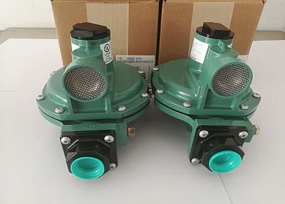 China 10 Psi R622-DFG Fisher R622 Model Gas Regulator Emerson Low Pressure Lpg Regulator for sale