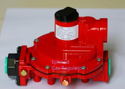 China Red Color Fisher R622H LPG High Pressure Gas Regulator Use For Cooking , Long Life for sale