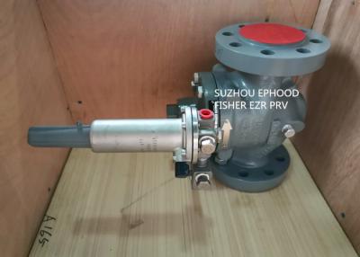 China FIsher EZR High Flow Rate Fisher Gas Regulator / Pressure Reducing Regulator With 161EB Pilot for sale
