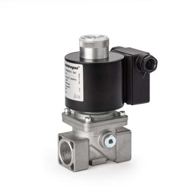 China Elektrogas Brand VMRNA Model Reverse Acting Hydraulic Solenoid Valve / Gas Appliances Automatic Vent Valve for sale