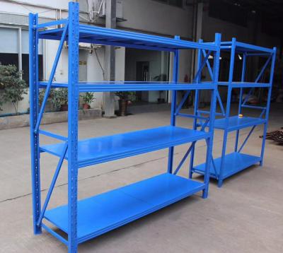 China Steel 4layers Warehouse Storage Shelves Heavy Duty Anti rust 2500kg Weight capacity for sale