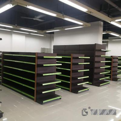 中国 TGLの黒のゴンドラの棚の棚はMatrial鋼鉄経済的な様式を冷間圧延した 販売のため