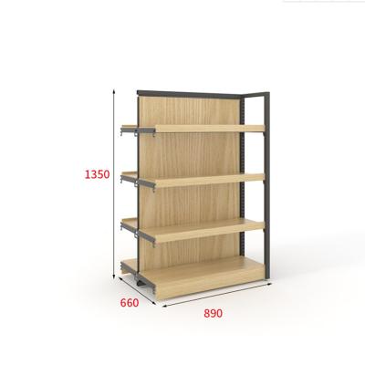 China 135cm Height Convenience Store Display Shelves 66cm width 89cm leghth For Retail Store for sale