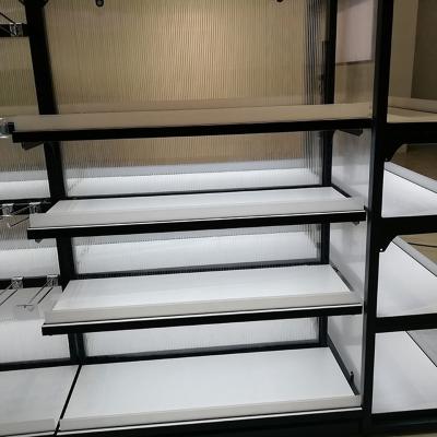China Steel Cosmetics Display Shelf For Retail Cosmetic Shop Powder Coating ODM for sale