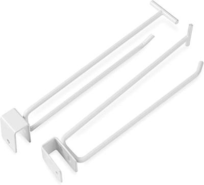 China Looped Supermarket Shelf Accessories Metal Hook Rack Display For Retail Shops for sale