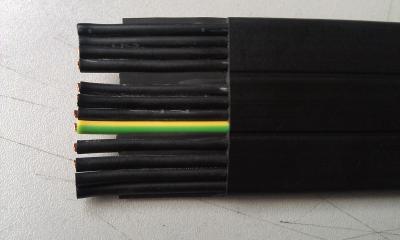 China Flat Flexible Crane Cable, ECHU Flat Cable, Traveling Cable for sale
