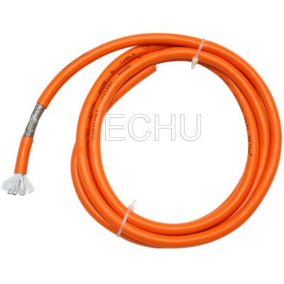 China Shield Flexible Control Cable in Orange Color for sale