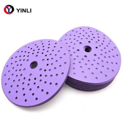 China Zirconia Resin 6 Inch Sanding Discs 40 Grit For Auto Polishing for sale