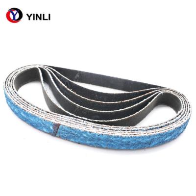 China 200x750mm Anti Wrinkle 40 Grit Sanding Belt For Metal Polishing for sale