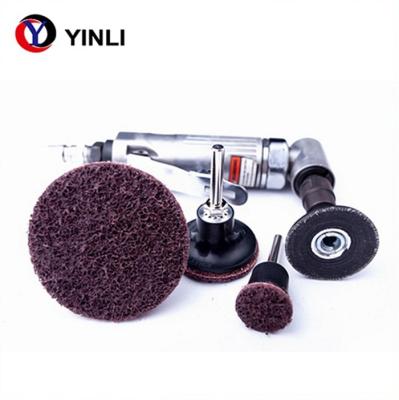 China TR Backing Coarse 3 Inch Quick Change Sanding Disc For Metal for sale