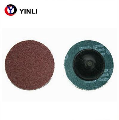 China Zirconia 2 Inch 60 Grit Quick Change Sanding Discs For Grinder for sale