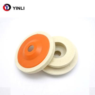 China 125mm 5 Inch Steel Wool Buffing Wheel for sale