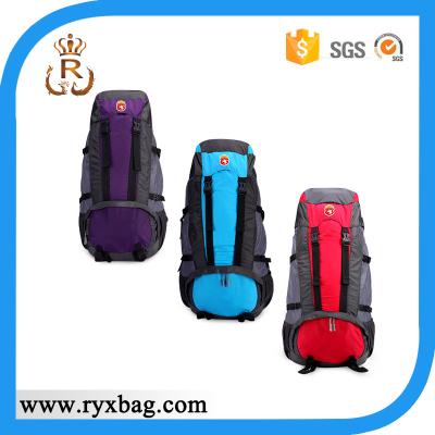 China Waterproof mountain hiking backpack for sale