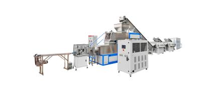 Chine Soap making machine 2000kg per hour laundry soap production line from Chinese soap machinery production factory à vendre