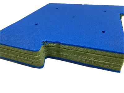 China Durable Interlocking Foam Mats 30mm 40mm 50mm Thick Artificial Grass Underlay for sale