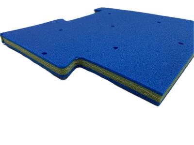 China 30kg/m3 Playground Shock Pad UV Resistant 3 Layer Lawn Safety Layer Drainage Layer for sale