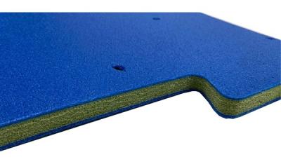 China Durable Playground Shock Pad Underlayment 30mm 40mm 50mm Thick Puzzle Mats en venta