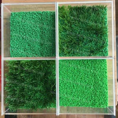 China calor lleno de goma de la hierba del sintético de 2mm-4m m que absorbe forma hueco en venta