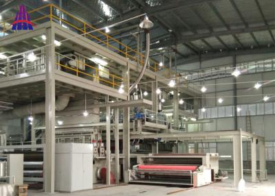 China Four Beams PP Spunbond Non Woven Fabric Production Line With CE Certificate for sale