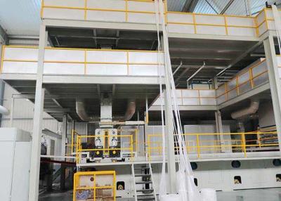 China Automatic SMS SMMS Meltblown Nonwoven Production Line High Performance for sale