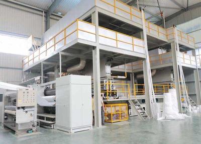 China Double Beams Spunbond Nonwoven Fabric Machine High Capacity for sale